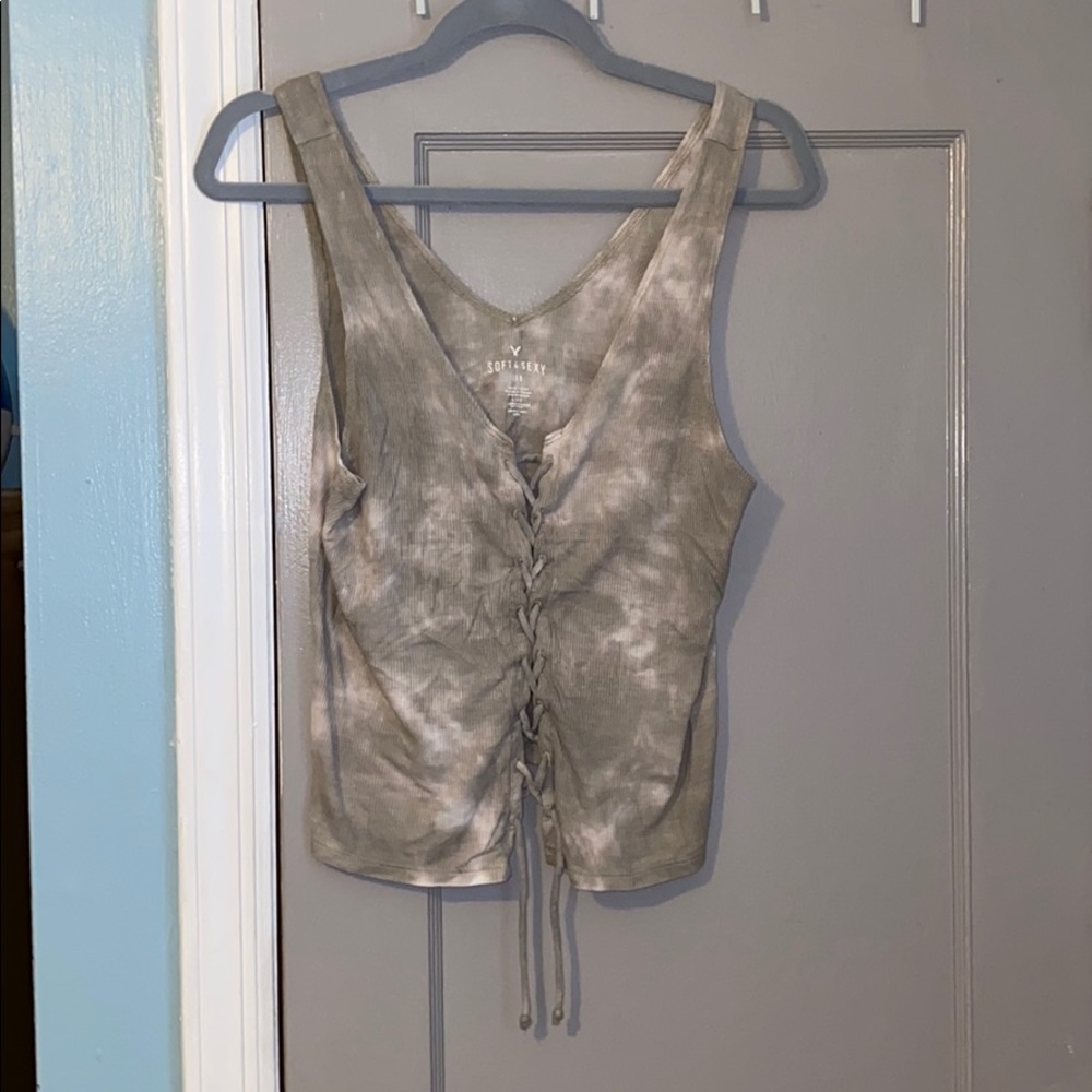 Crop top American eagle (soft and sexy rib)